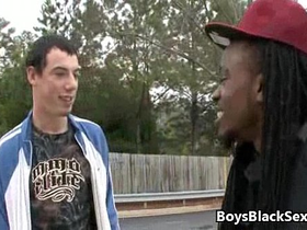 Blacks on boys - skinny white gay boy fucked by bbc 04