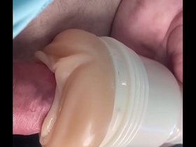 Fleshlight ssbbw solo big dick blowjob interracial