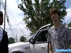 Blacksonboys - gay bareback interracial nasty fuck video 03