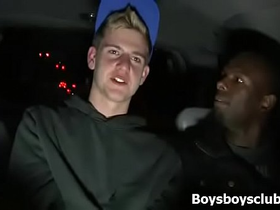 Black massive gay man seduce white sexy boy with his bbc 25