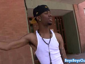 Interracial hardcore gay bareback sex fuck movie 12