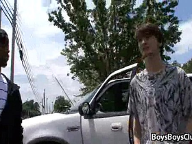 Blacksonboys - black muscular gay dude gucks white twink 14