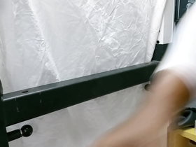 I made a mess! pre cum at :