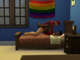 Dando para o amigo (the sims 4)
