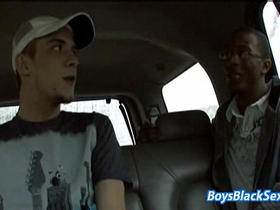 Blacks on boys - gay bareback hardcore fuck video 10
