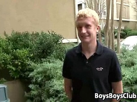 Blacks on boys - nasty gay bareback big dick sucking 18