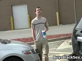 Blacks on boys - gay hardcore interracial porn 05