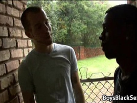 Blacks on boys - interracial hardcore gay cock sucking 02